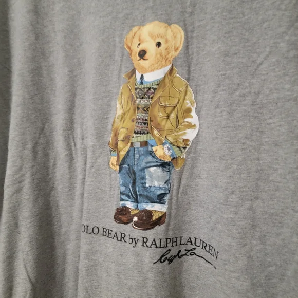Polo Ralph Lauren Polo Bear Hooded T-Shirt - Picture 2 of 4